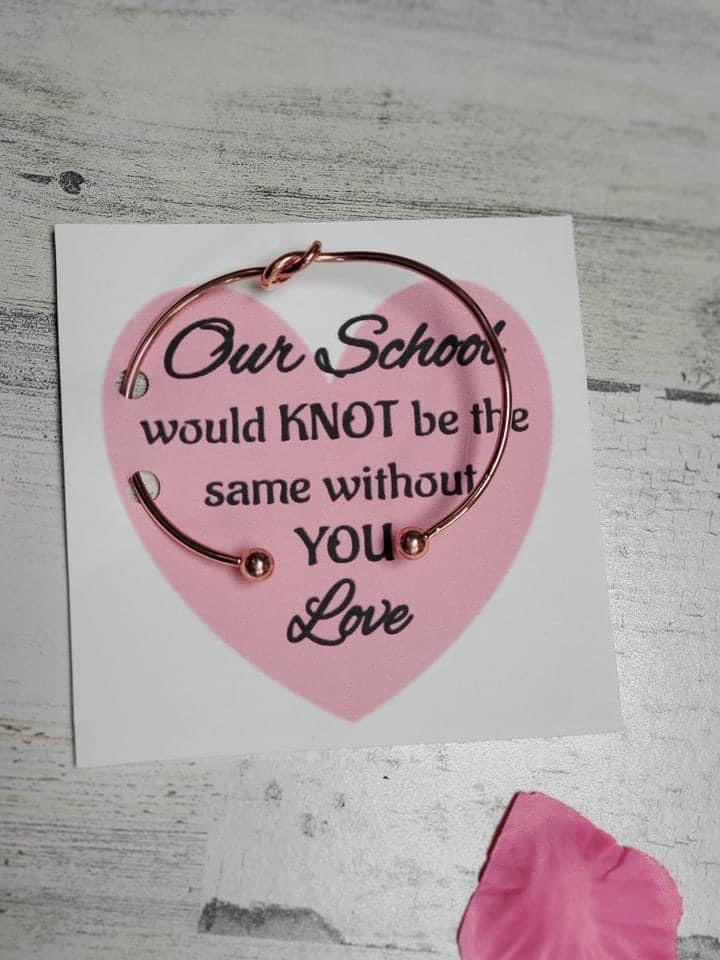 Teacher/Admin Valentines Bracelets